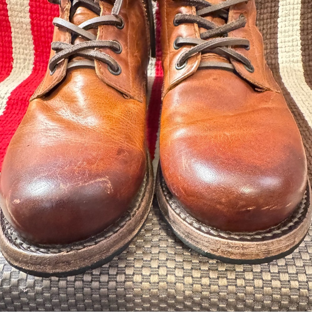 Freebird Women’s MANCHESTER Leather Lace-Up Zippered Booties - Size 9 - Picture 5 of 11